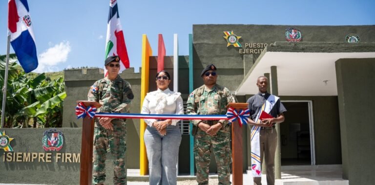 Ejército moderniza el puesto militar Aniceto Martínez en Hondo Valle para mejorar condiciones